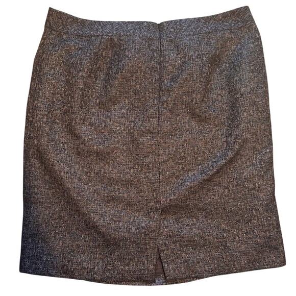 Coldwater Creek Women 20 fully Lined Pencil Skirt Multicolor Metallic Brown - Picture 2 of 8